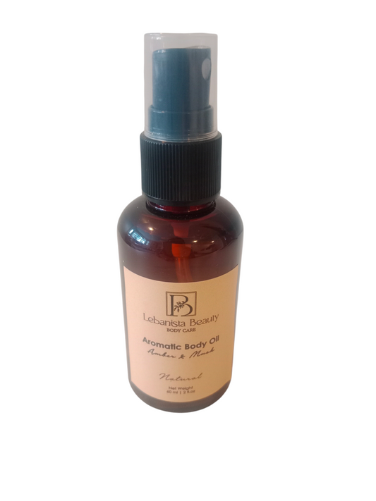 Body Oil Amber & Musk 60ml